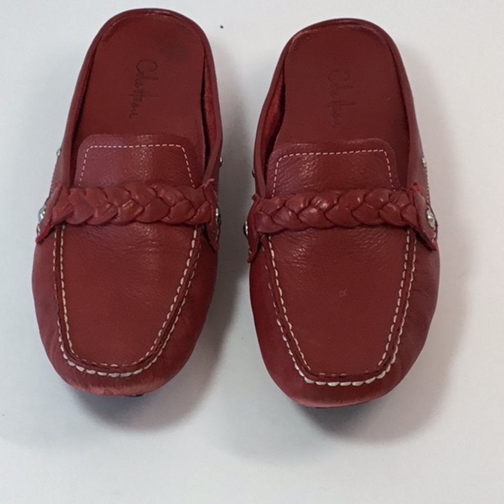 COLE HAAN LEATHER DRIVING SLIPONS